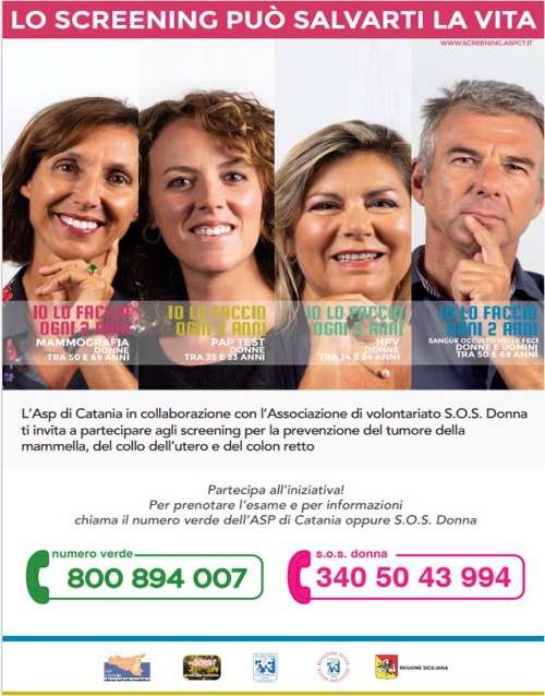 SCREENING ONCOLOGICI GRATUITI