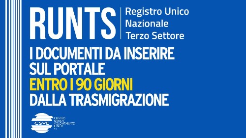 RISORSE UTILI RUNTS: Dalla registrazione nuovi ETS al caricamento del bilancio trasmigrati
