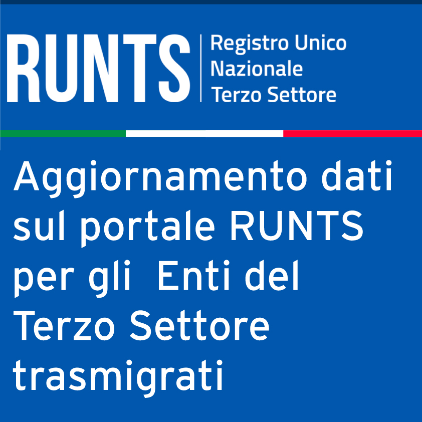 Proroga adempimenti portale RUNTS