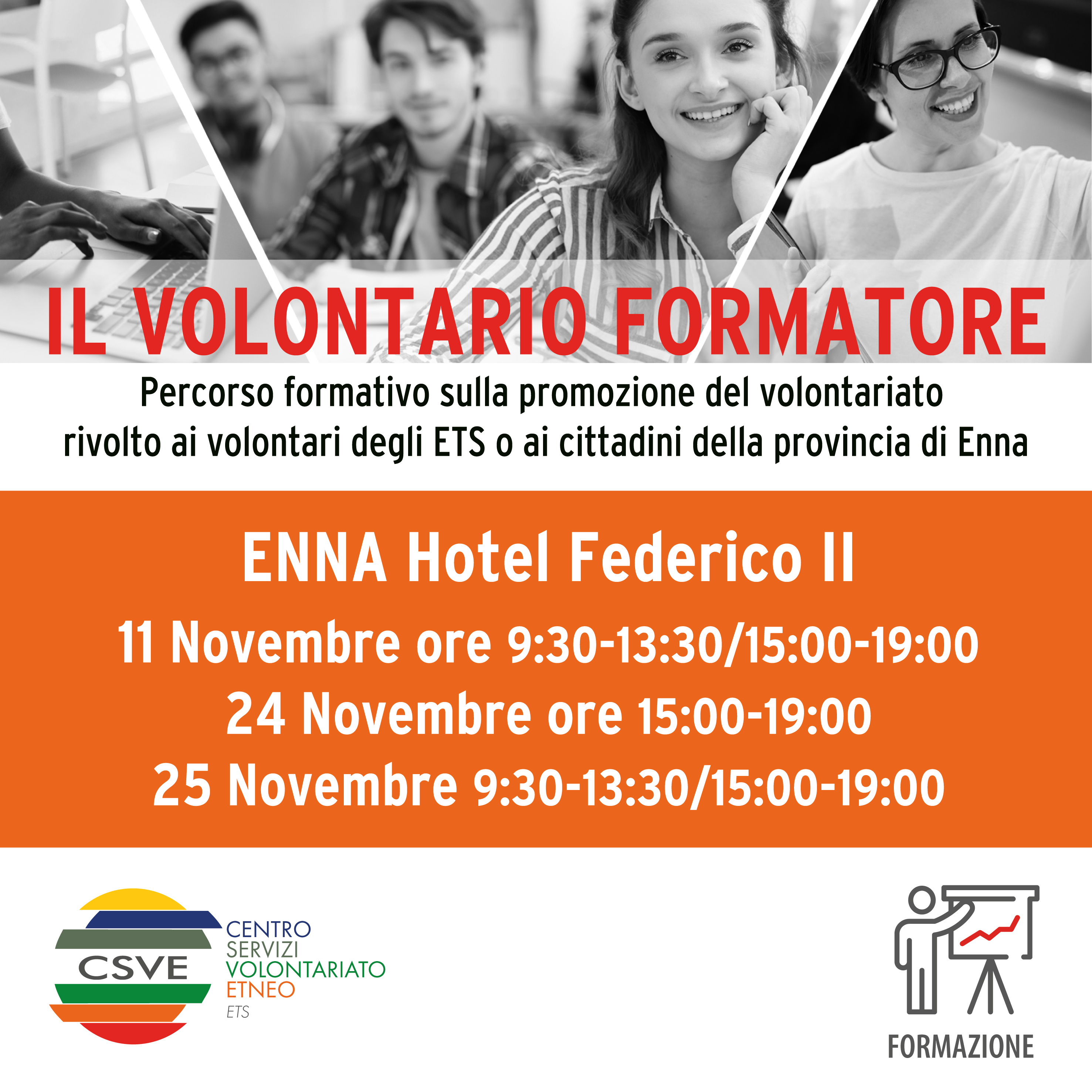 IL VOLONTARIO FORMATORE