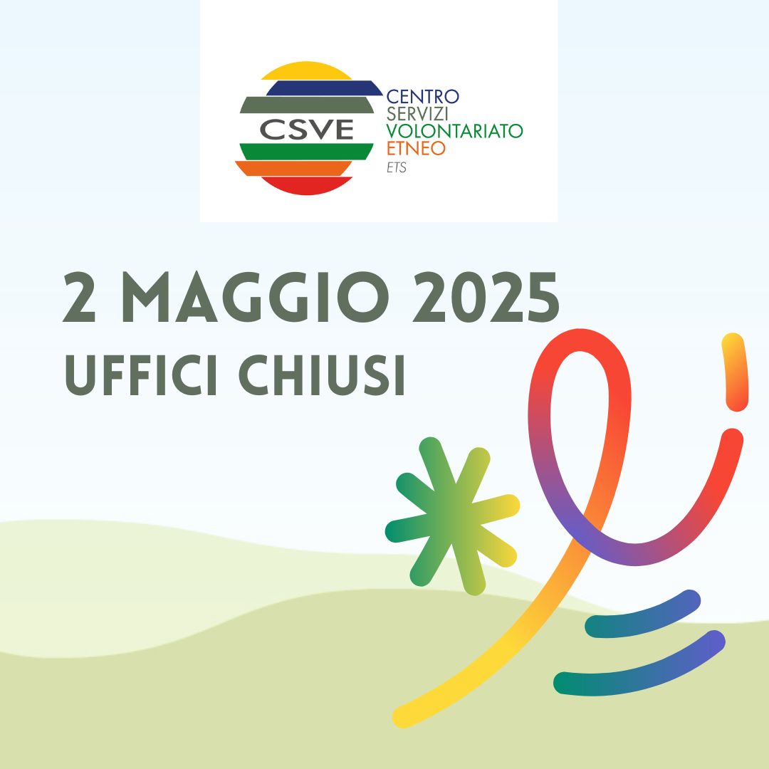 Uffici Chiusi venerdì 2 maggio