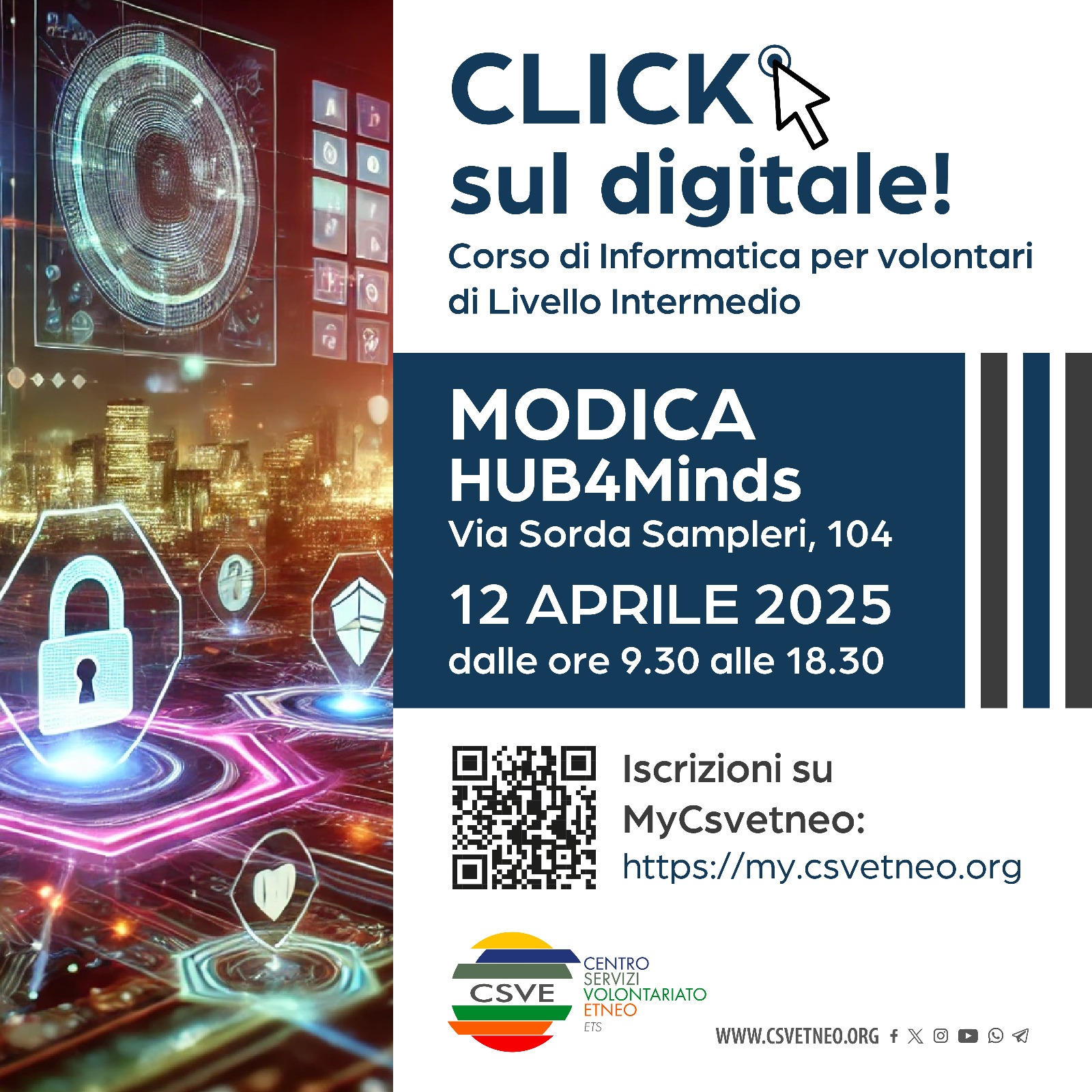 Click sul digitale, laboratorio pratico con il consulente digitale