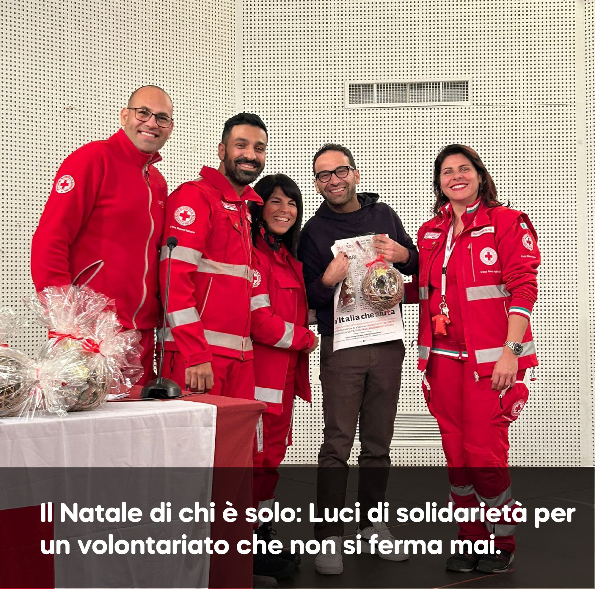 Luci di solidarietà per chi è solo: il Natale dei volontari