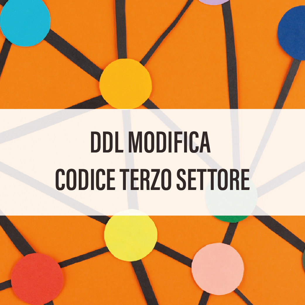 Approvato il DDL di modifica del Codice del Terzo Settore