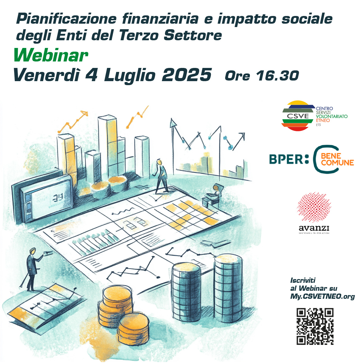 Webinar con BPER: strumenti finanziari e impatto sociale per il Terzo Settore