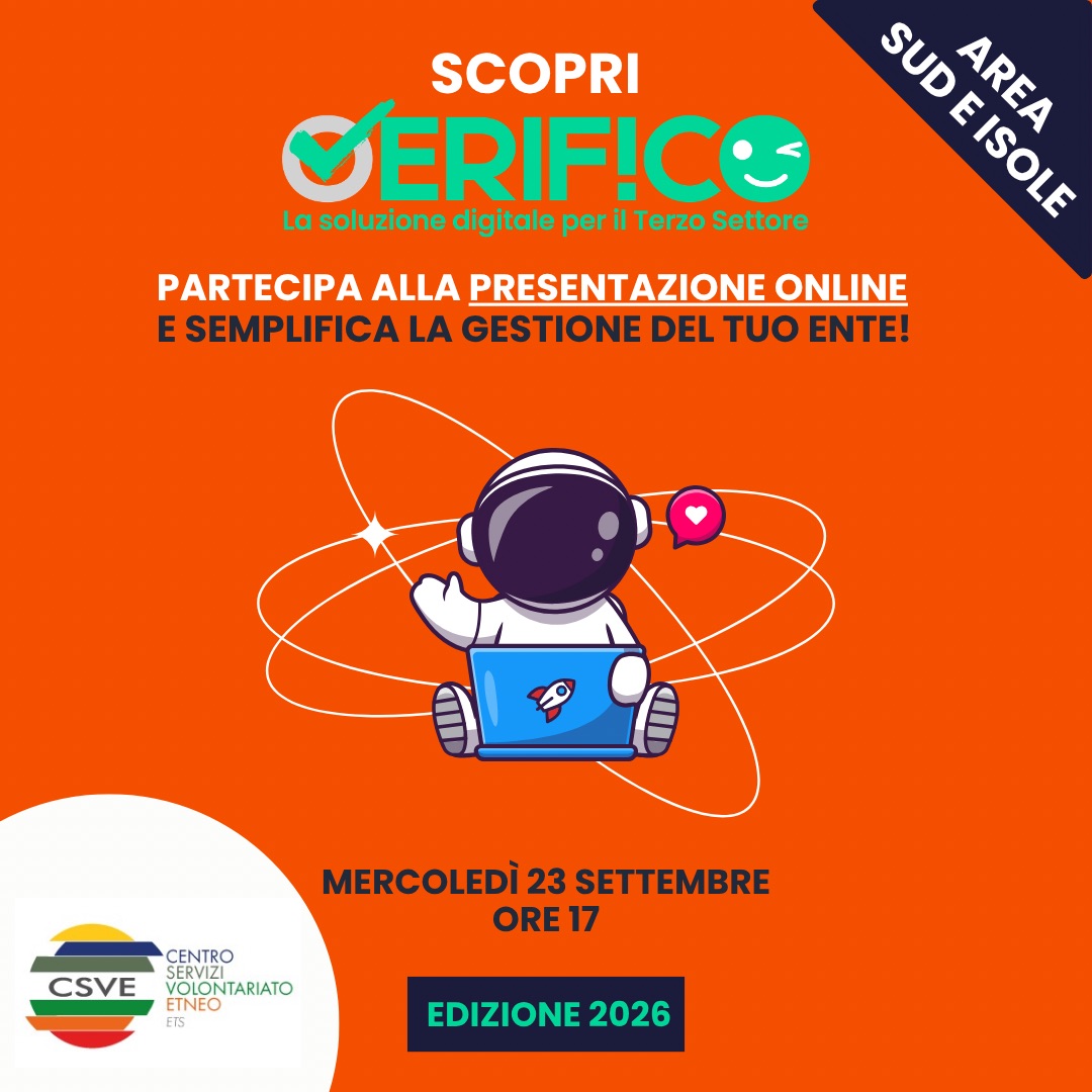 Incontro on line di presentazione del software VERIF!CO