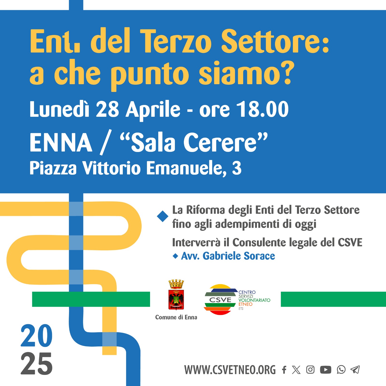 Enti del Terzo Settore: a che punto siamo? Incontro ad Enna