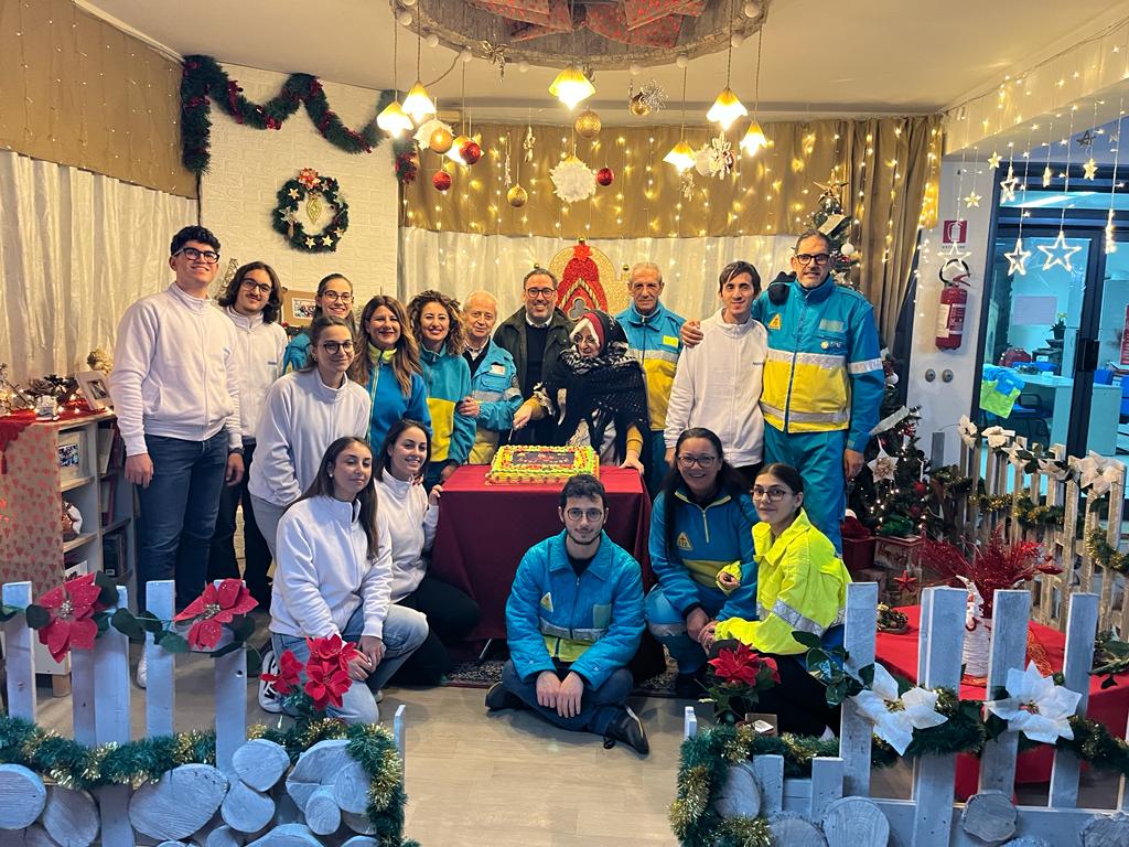 1200 bambini con la Misericordia di Librino per le attività nella Casa di Babbo Natale