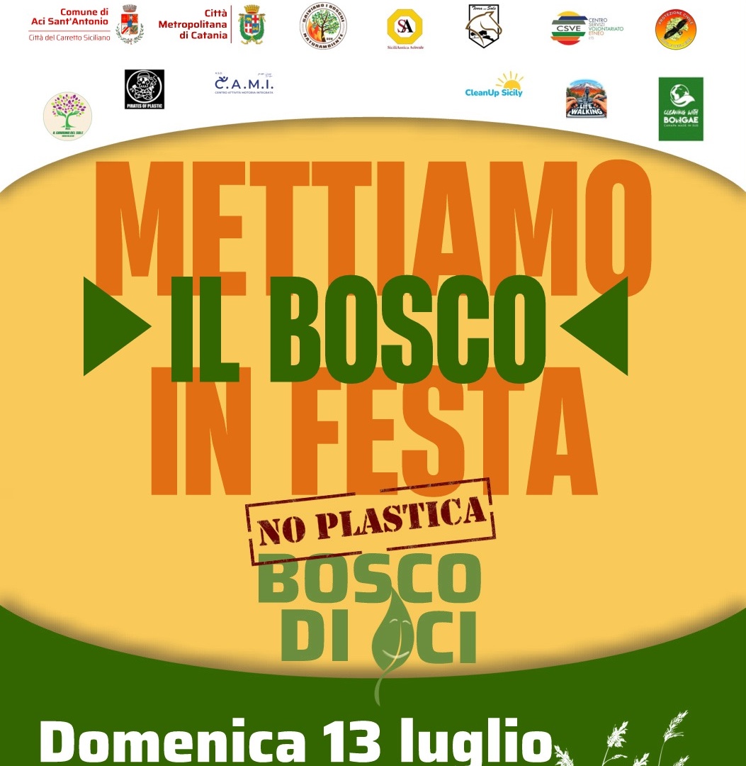 “METTIAMO IL BOSCO IN FESTA” ad Aci Sant'Antonio