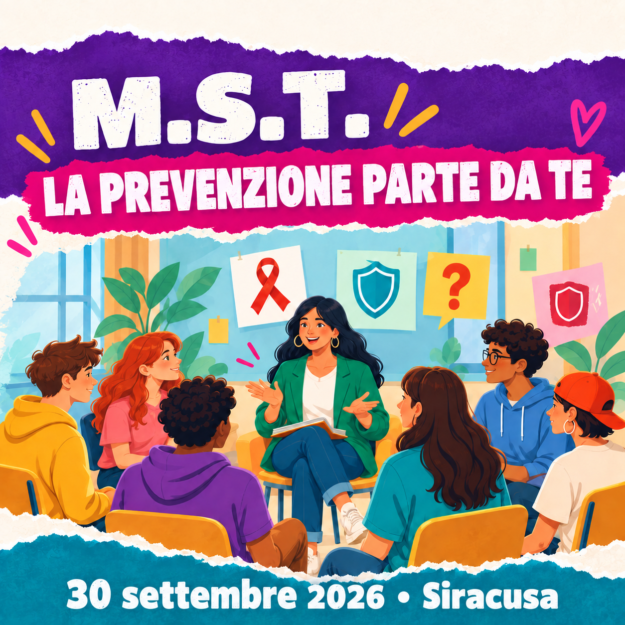 M.S.T. - La prevenzione parte da te: incontro a Siracusa