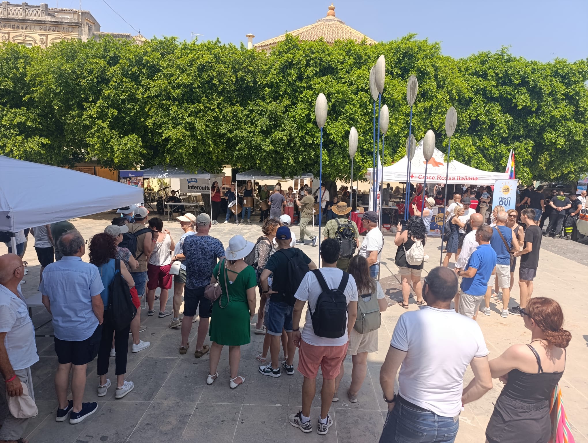 A Noto la Piazza del Volontariato