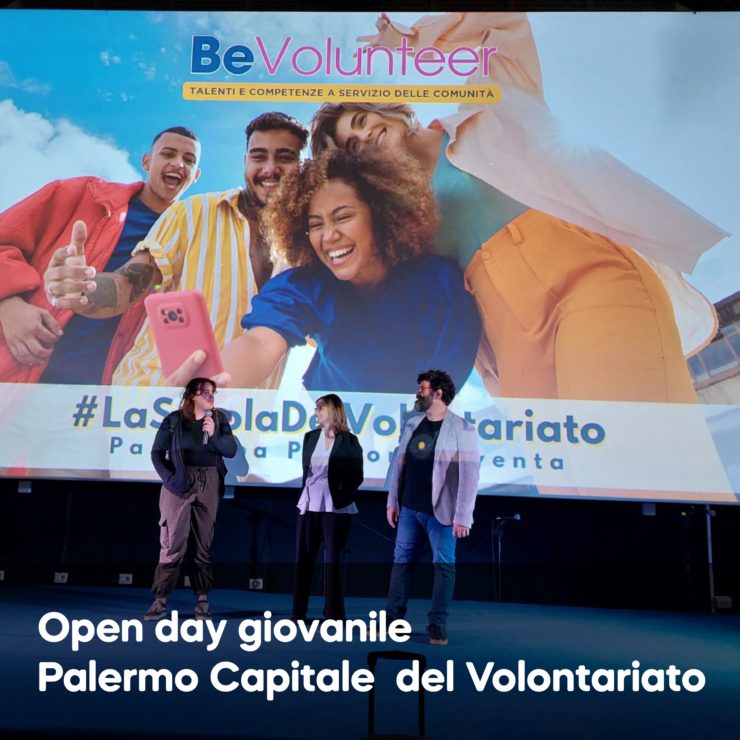 Grande successo per l’Open day giovanile di Palermo Capitale Italiana del Volontariato