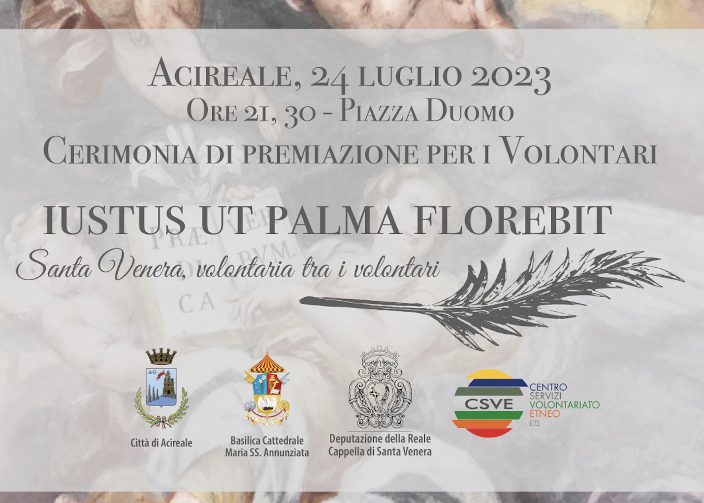 ROSARIO VALASTRO E LUIGI SPADONI RICEVONO - PALMA D'ARGENTO 2023, IL PREMIO AL VOLONTARIATO