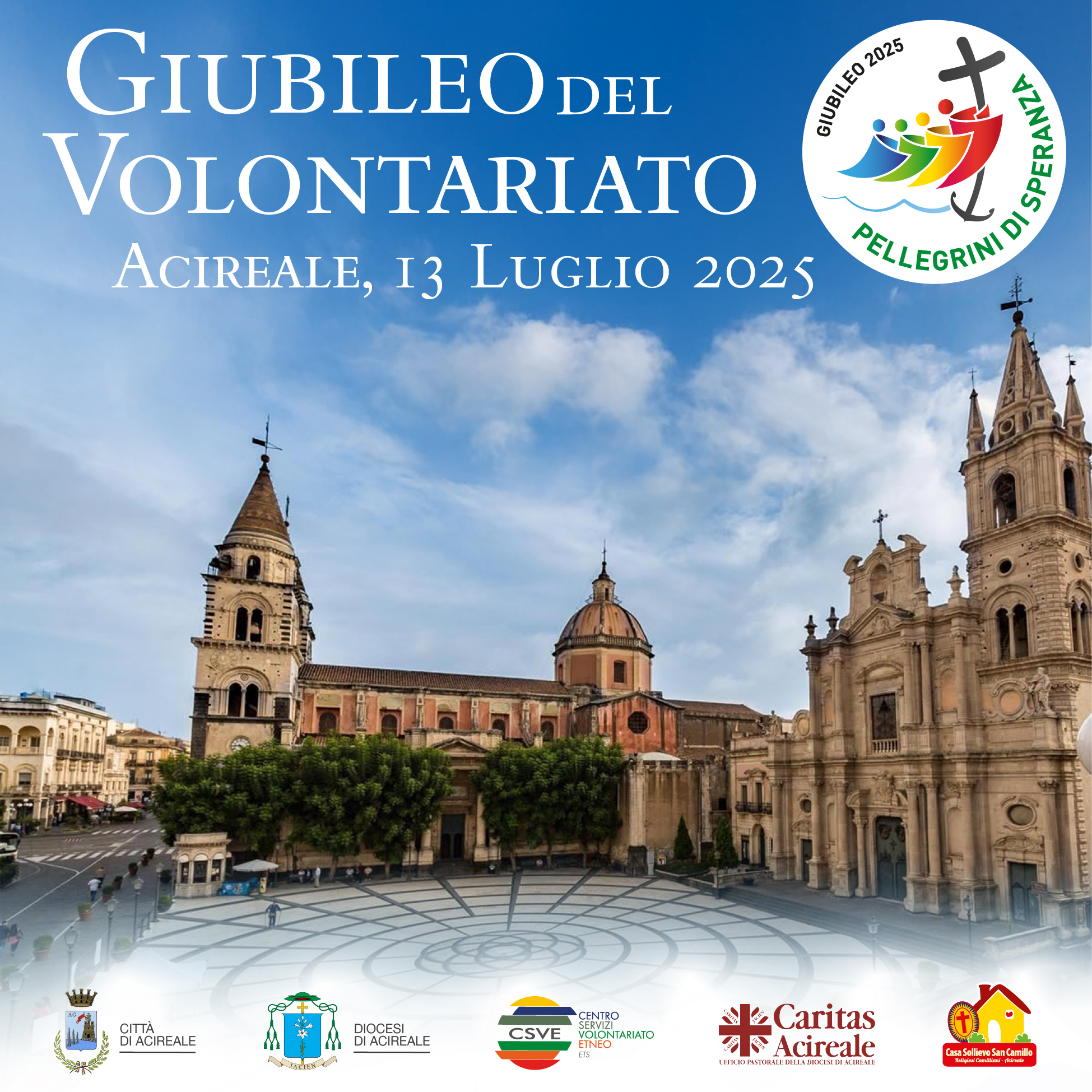 Acireale celebra il Giubileo del Volontariato: una giornata dedicata alla cultura del dono