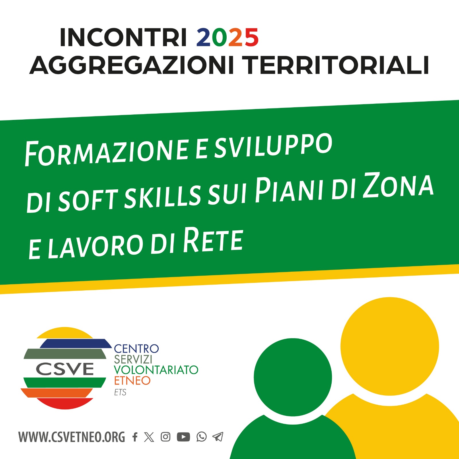 Aggregazioni Territoriali, incontri di formazione e sviluppo