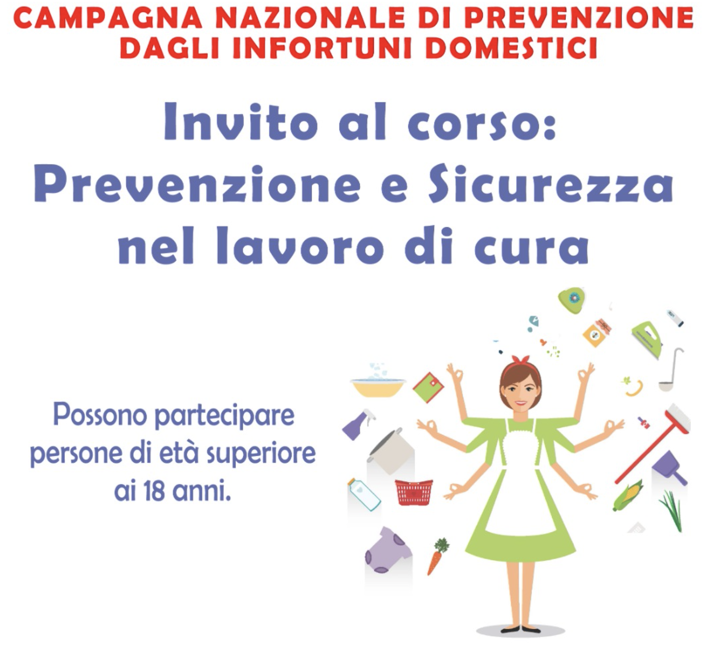 Al via due incontri sulla prevenzione degli infortuni domestici