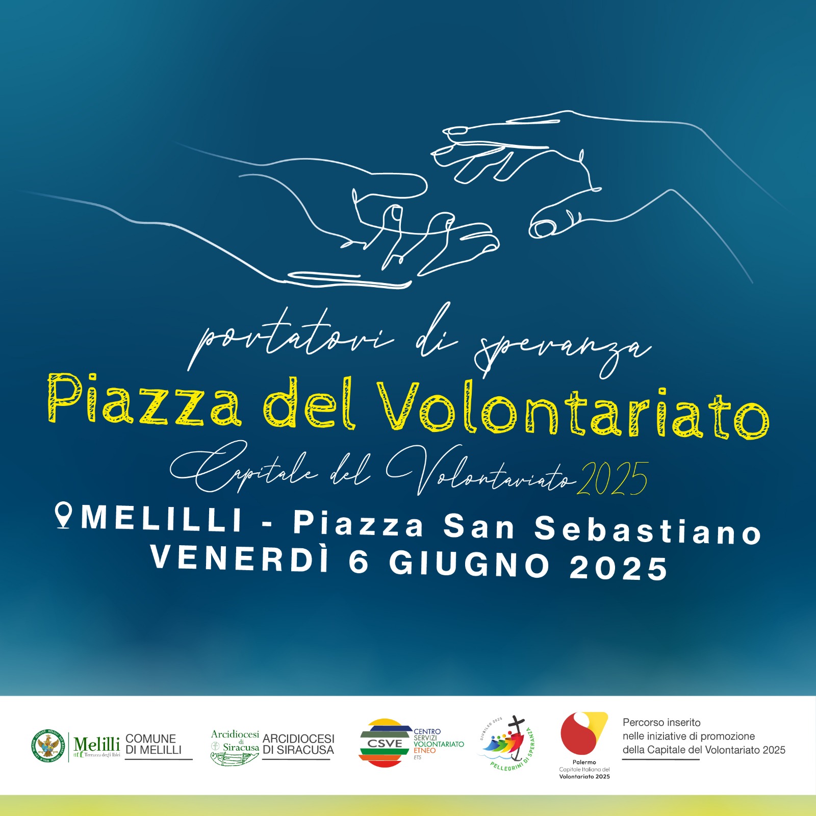 "Piazza del Volontariato" a Melilli