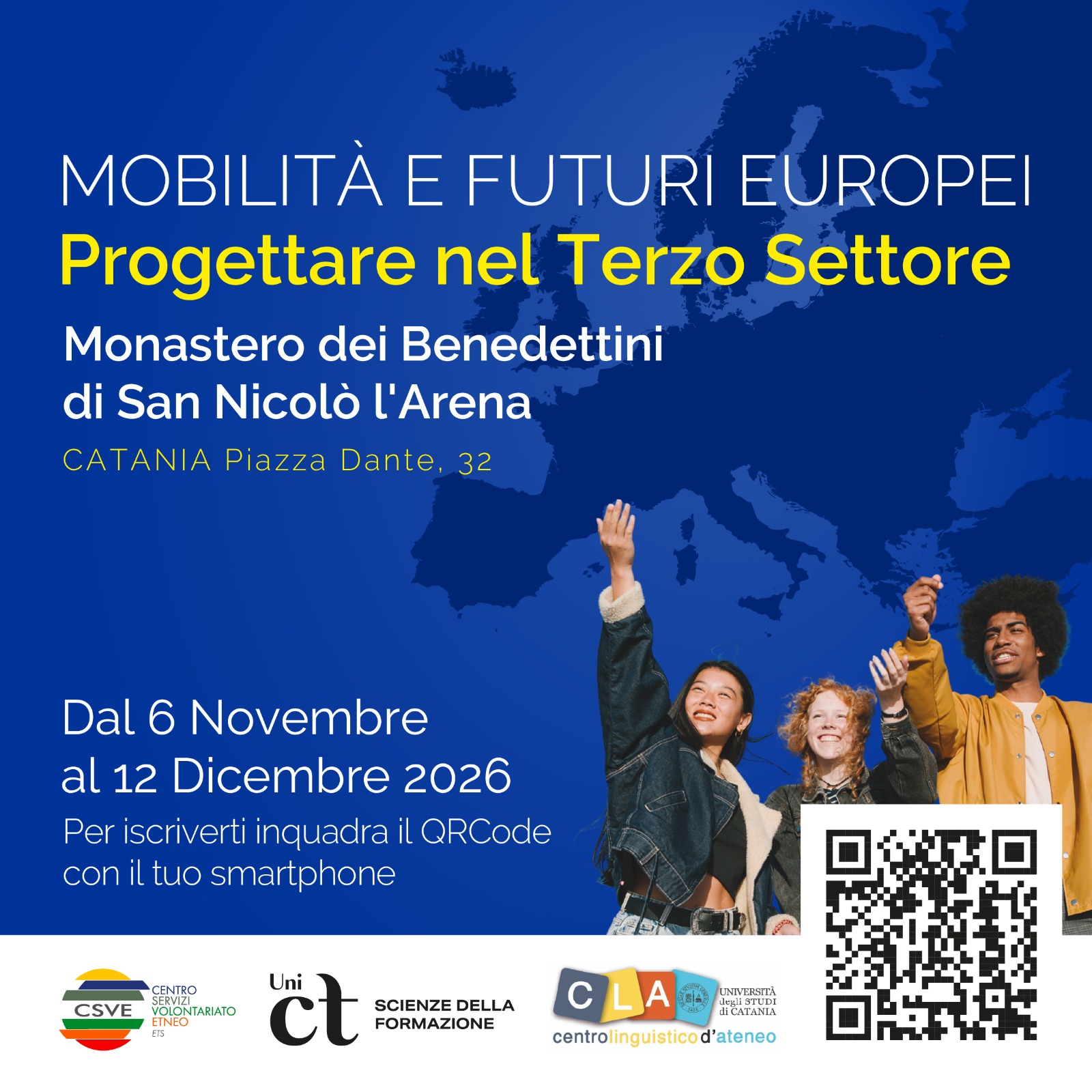 “Mobilità e Futuri Europei”: al via la terza edizione del corso per progettare nel Terzo Settore