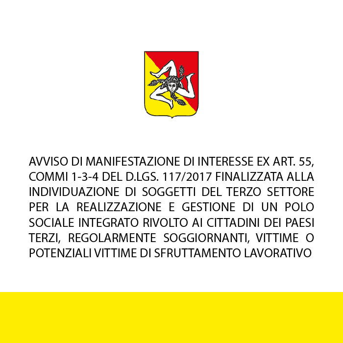 Sostegno alle associazioni, bando regione siciliana