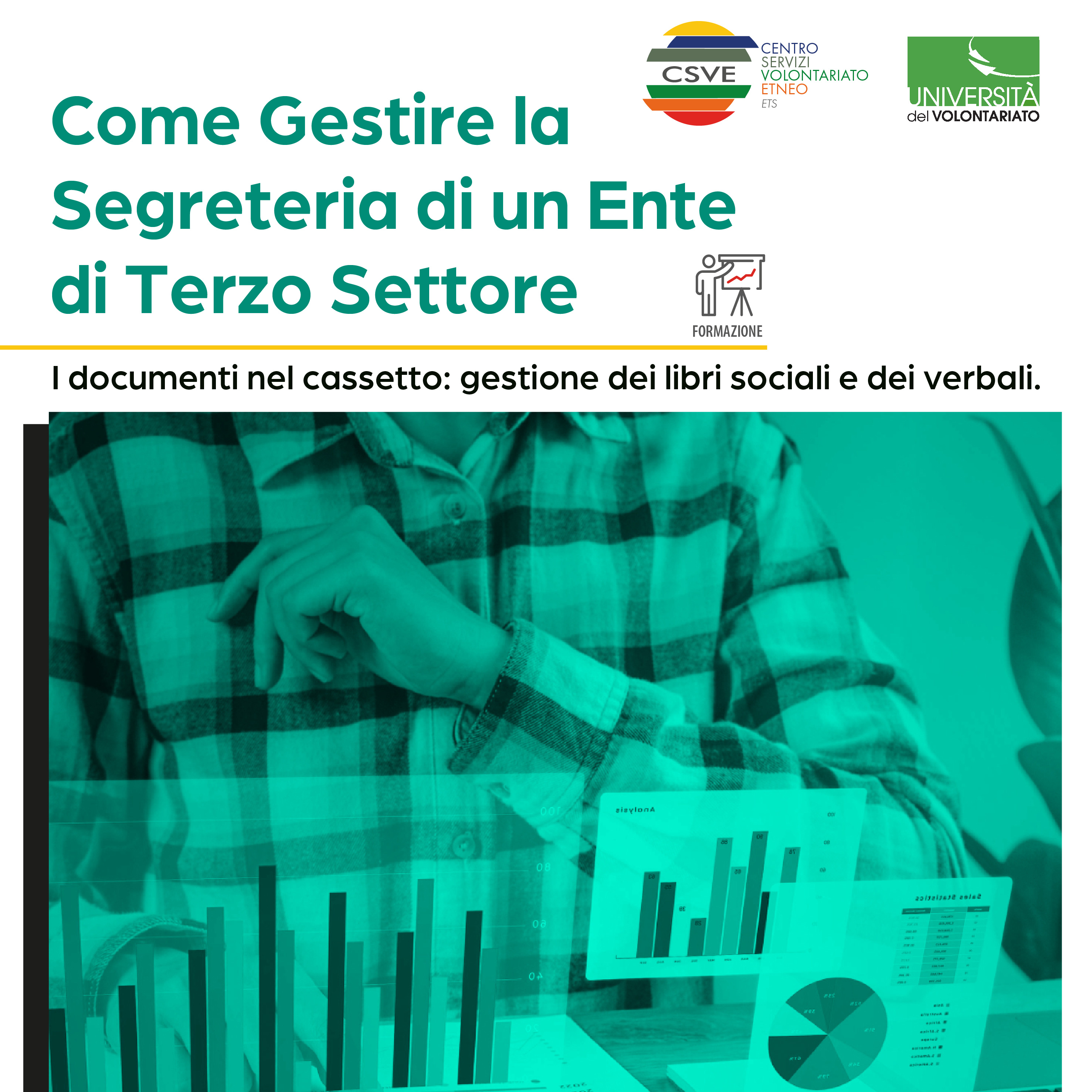 Corso di formazione: Come gestire la Segreteria di un Ente di Terzo Settore