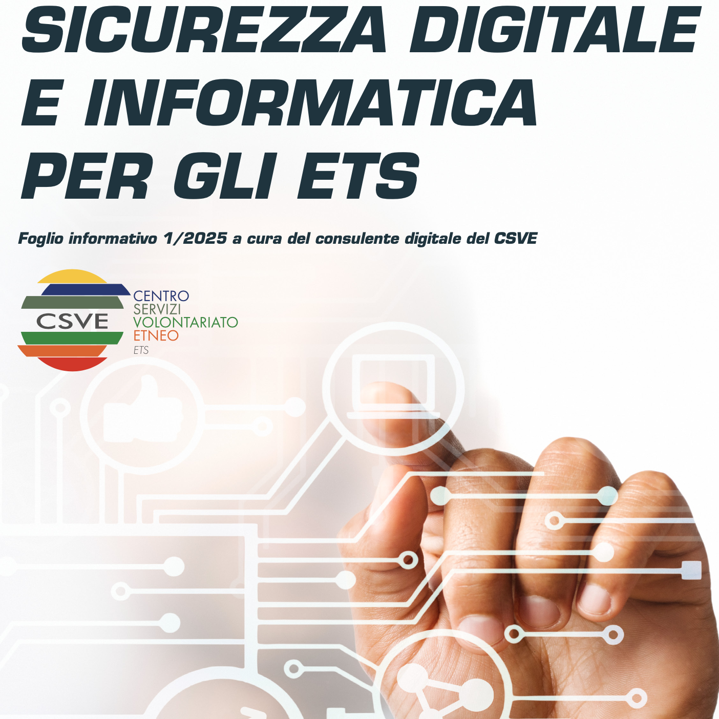 Sicurezza digitale per gli ETS, scarica il foglio informativo dedicato agli ETS