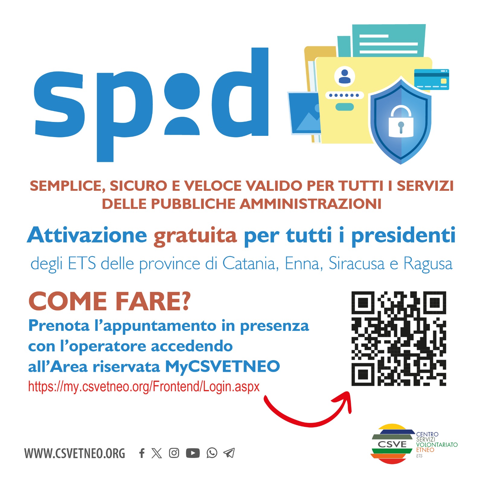 SPID GRATUITO PER I PRESIDENTI DEGLI ETS: SEMPLICE, SICURO E VELOCE: