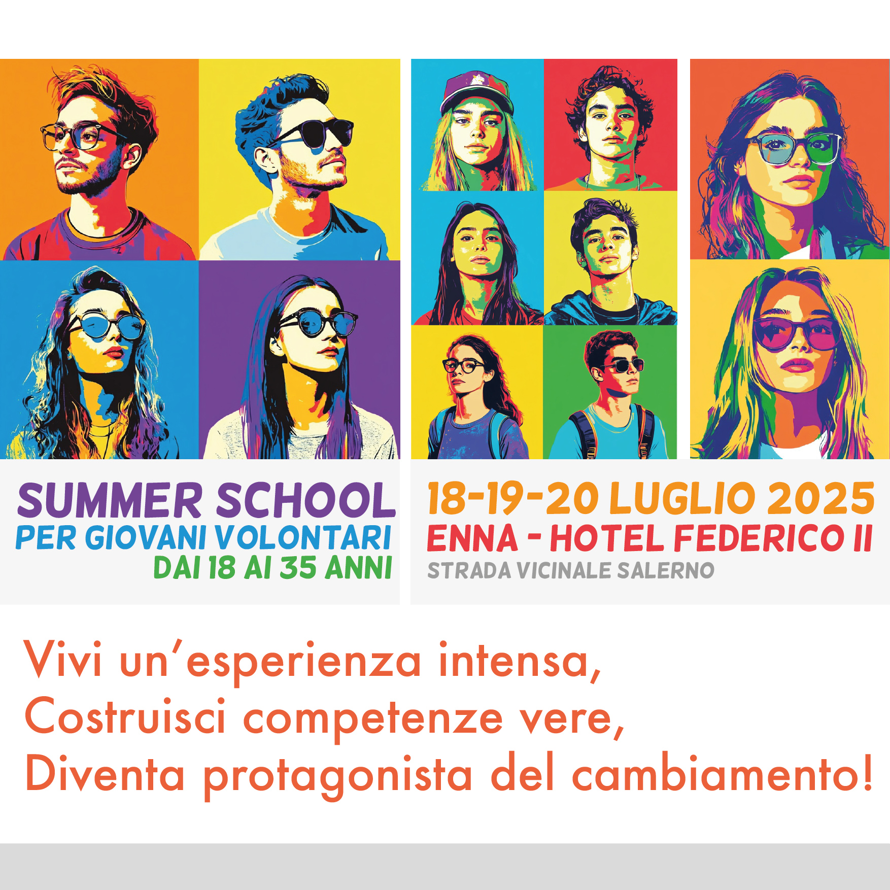 SUMMER SCHOOL PER GIOVANI VOLONTARI