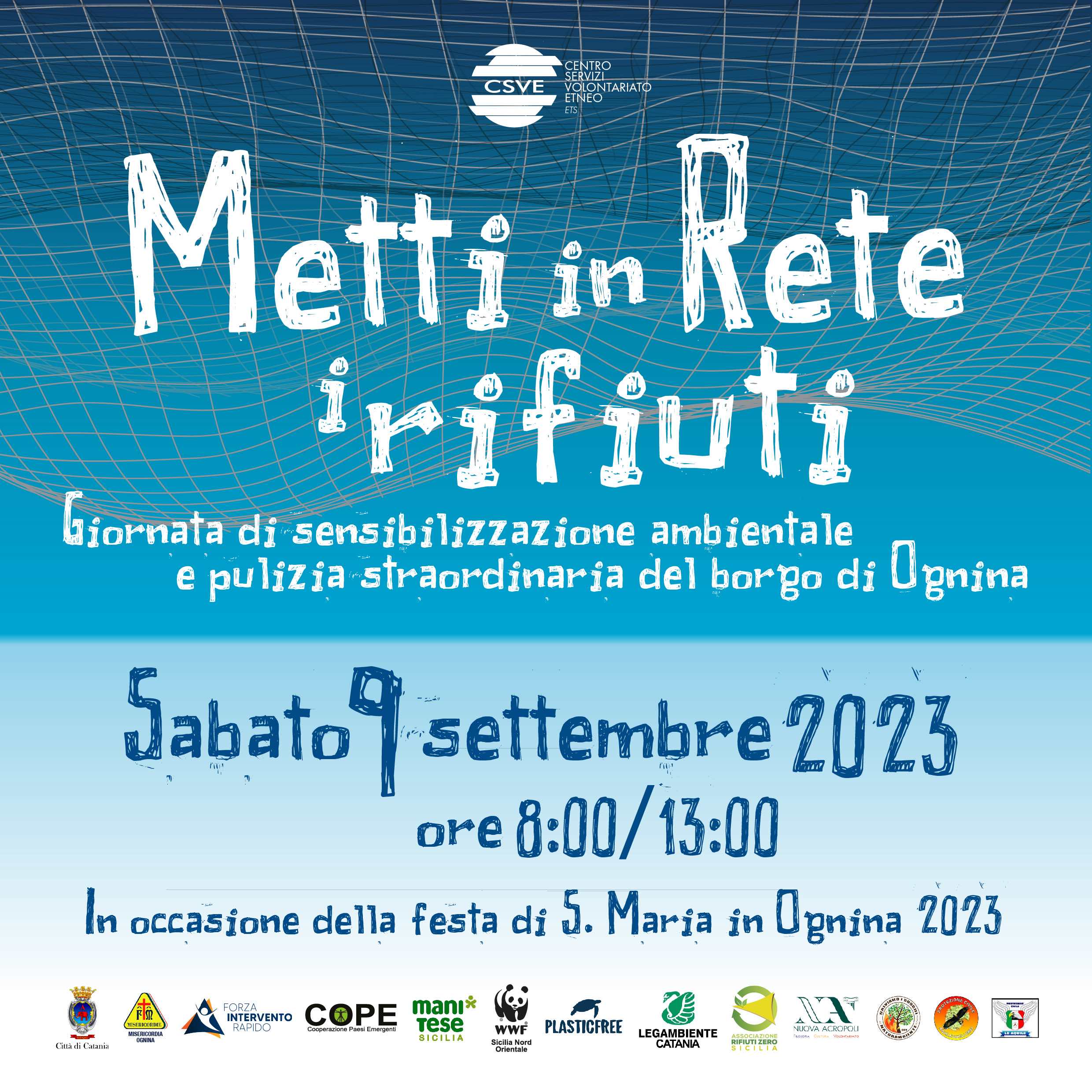 “METTI IN RETE I RIFIUTI”: A CATANIA PULIZIA STRAORDINARIA DEL PORTO DI OGNINA A CURA DEGLI ETS DELLA RETE AMBIENTE