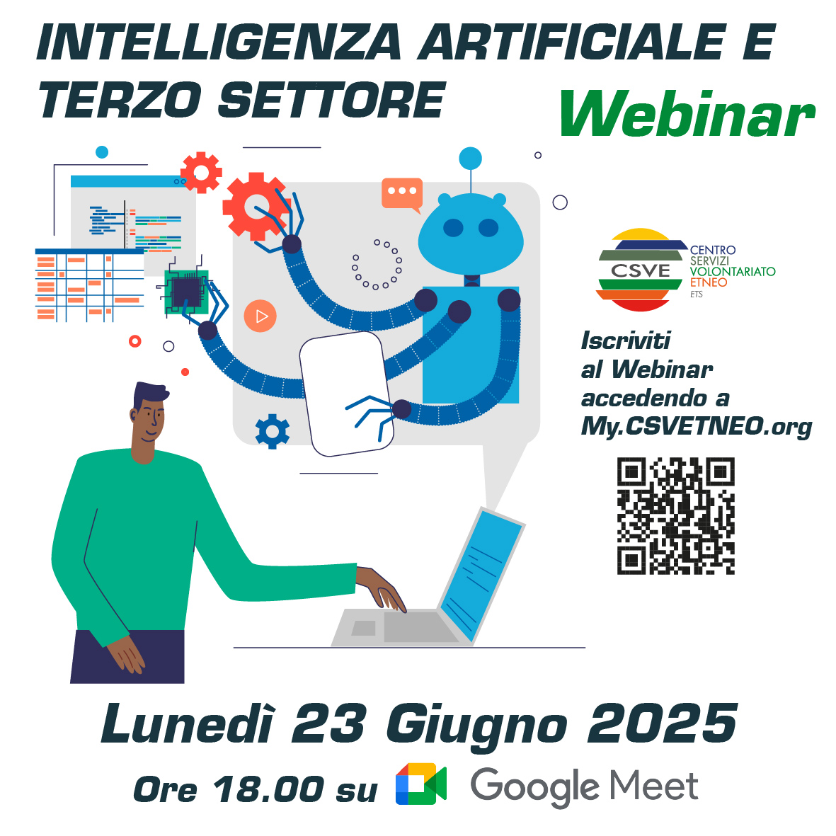 Webinar “Intelligenza Artificiale e Terzo Settore”
