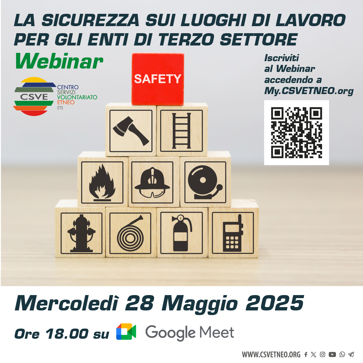 Webinar: La sicurezza nei luoghi di lavoro per gli Enti di Terzo Settore